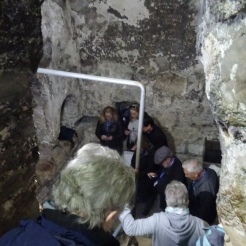 Descending to the tomb
