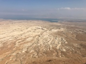 Looking east to Dead Sea