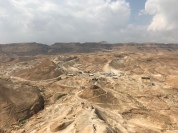 Looking west from Masada